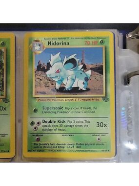 Pokemon Nidorina Card